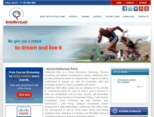 Tablet Screenshot of intellectualpoint.com